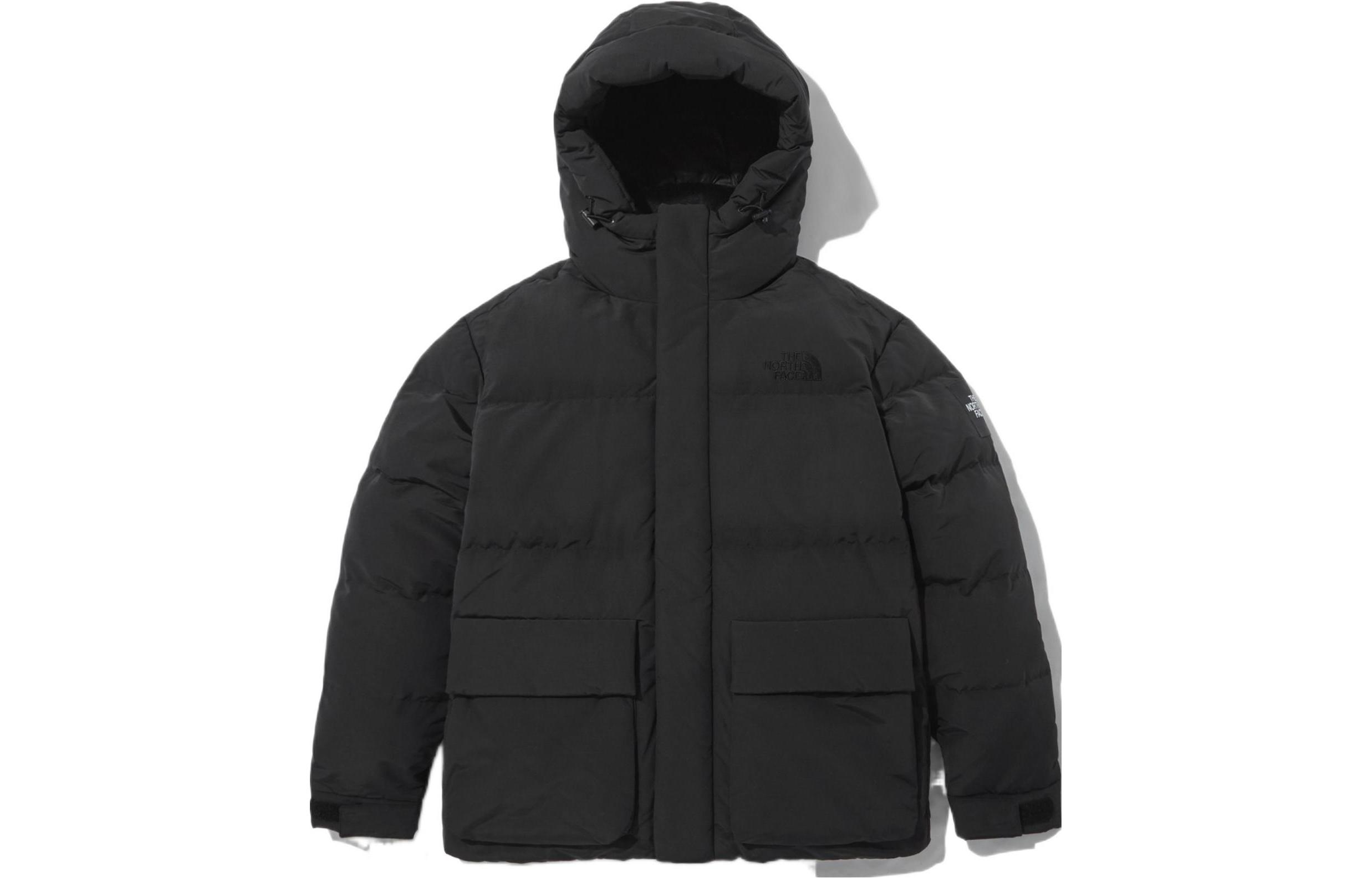 TNF Sierra Logo Windproof Waterproof Embroidered Down Jacket - Black. NJ1DN58J 圖 2