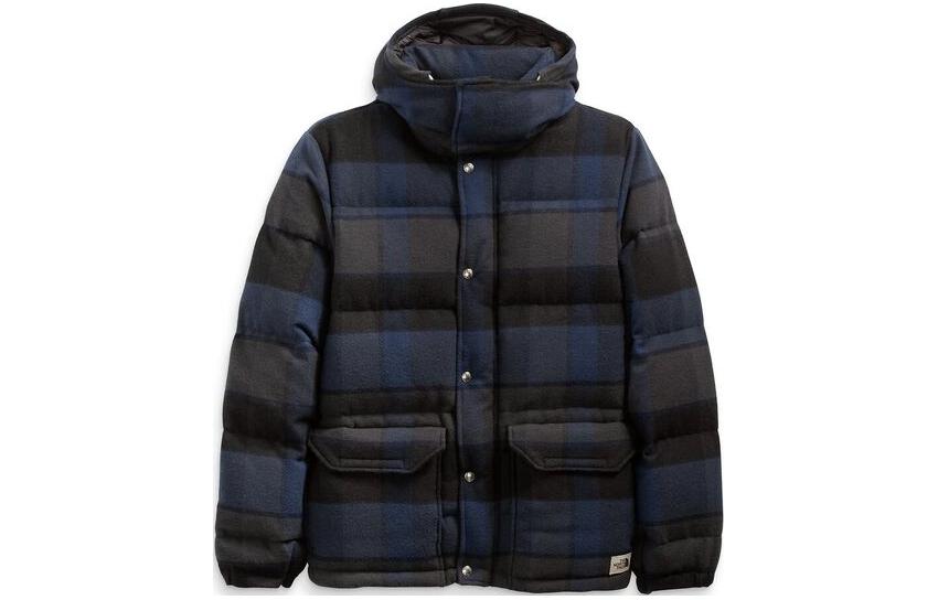 Buy 北面Sierra可拆帽羽绒夹克蓝黑配色 NF0A5A7C-2Z8