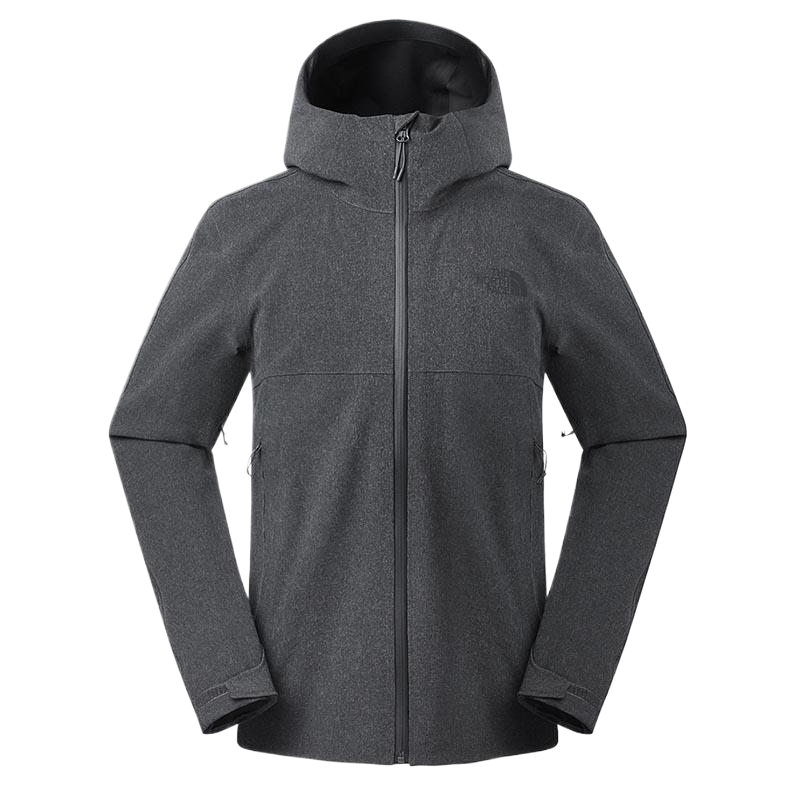 TNF Simple Waterproof Hooded Jacket - Dark Grey NF0A3RKG-DYZ