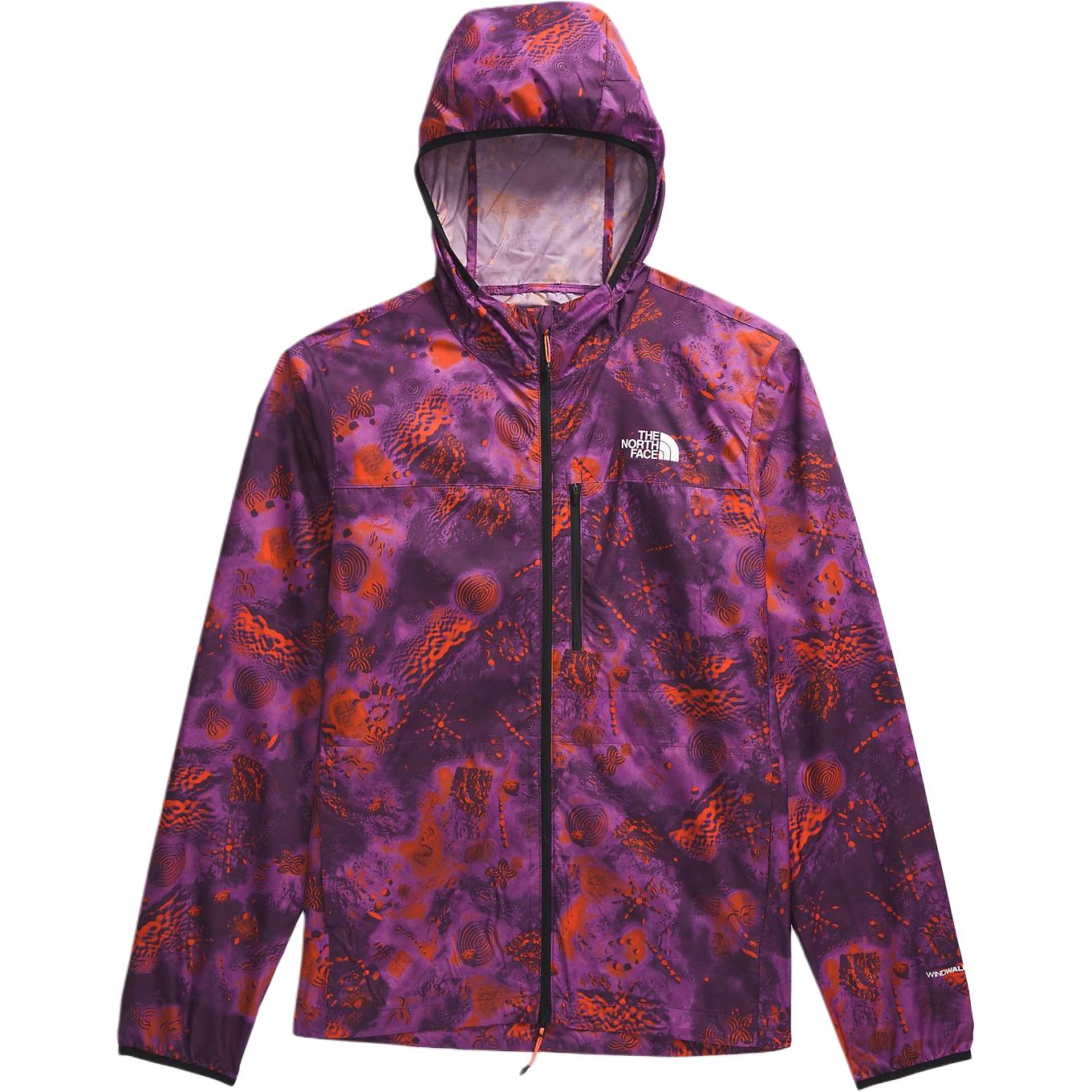 TNF Slim Fit Windproof Hooded Jacket Purple NF0A8727-SI4