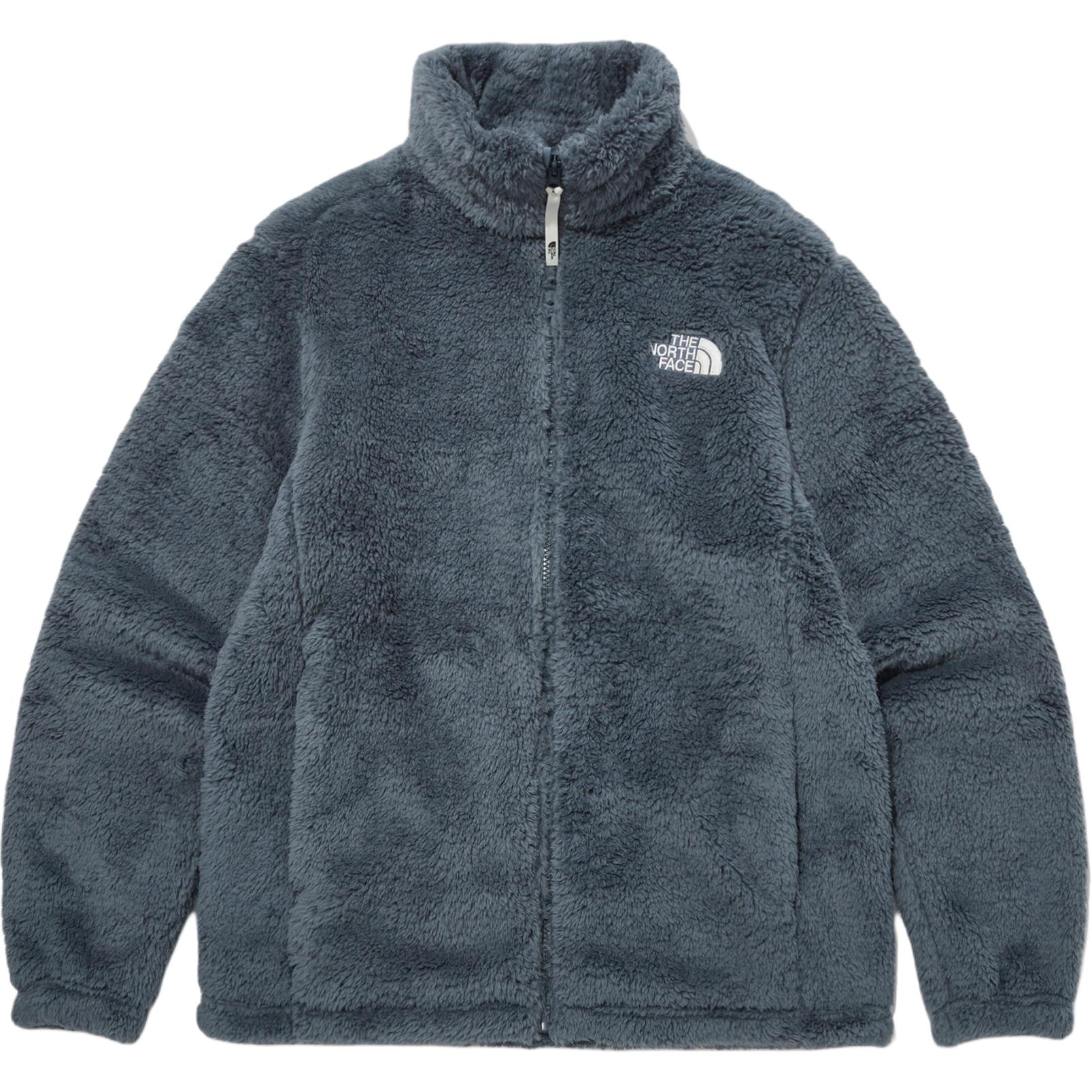 TNF Slim Fit Zip Jacket with Logo Print - Deep Blue NJ4FP65C