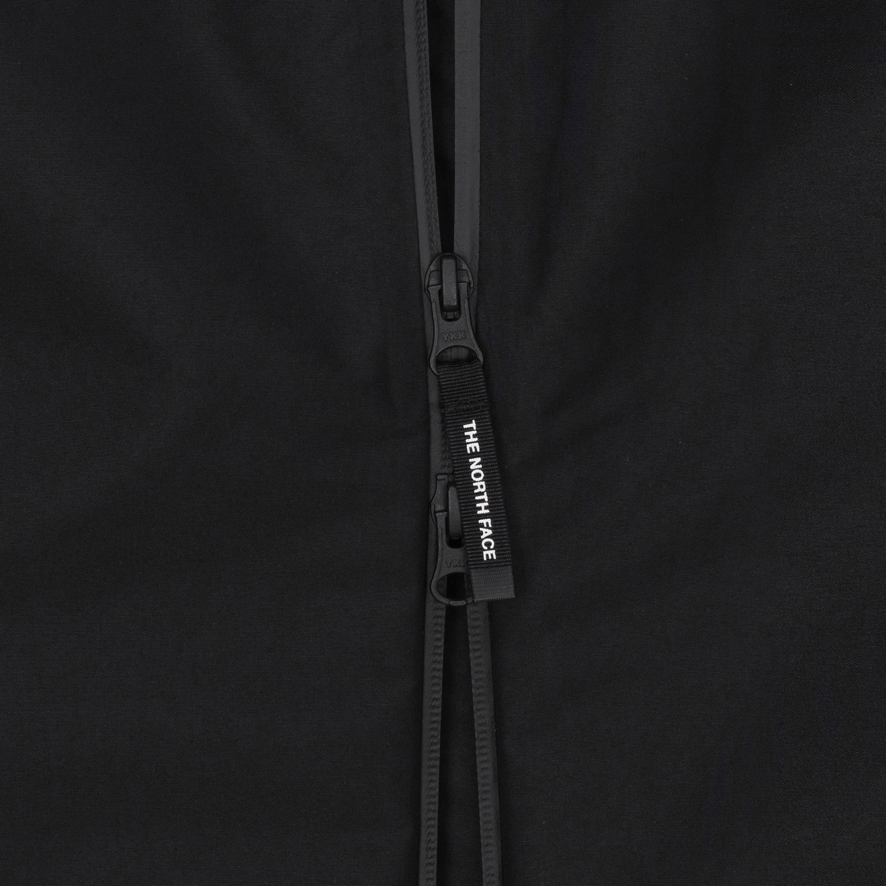 TNF Slope Logo Print Colorblock Zip Hoodie Jacket Black Mens NJ2HQ51K 圖 7