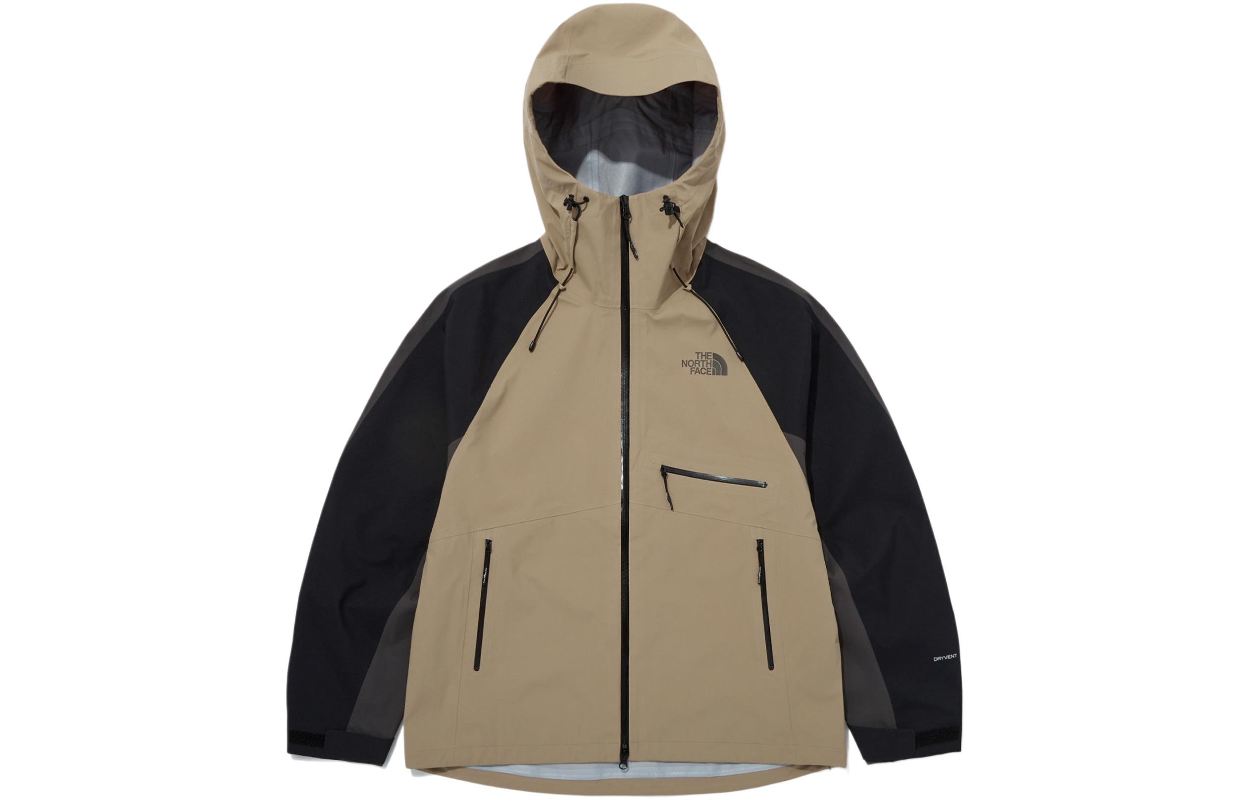 TNF Slope Unisex Logo Print Hooded Jacket Charcoal Gray NJ2HQ02L