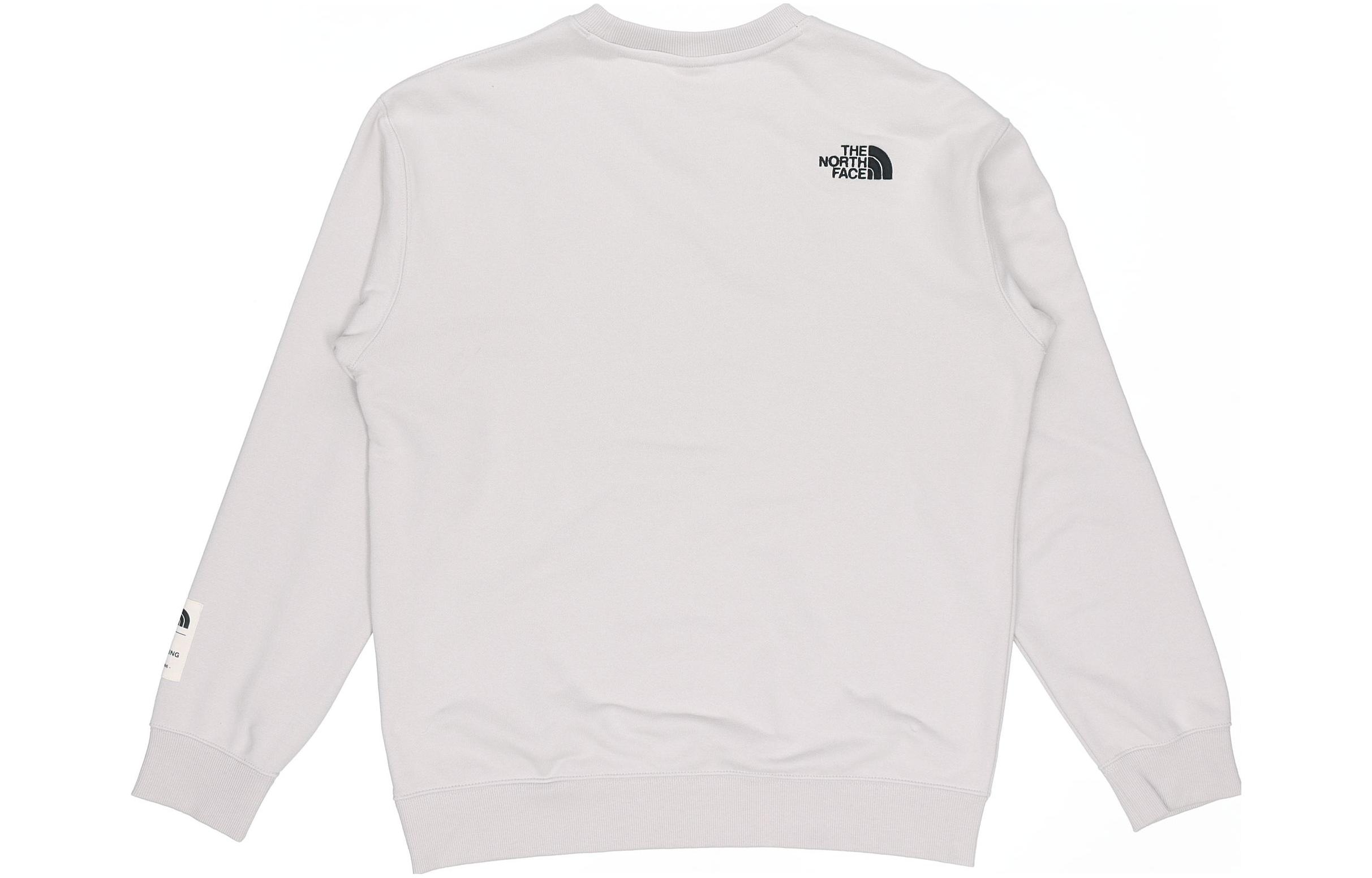 Lookbook The North Face Small Logo Crewneck Sweatshirt Unisex Light Gray NM5MM52B