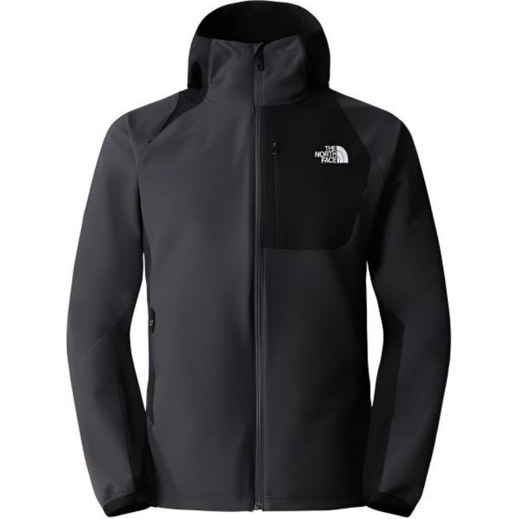 TNF Softshell Black Logo Hooded Hiking Jacket NF0A7ZF5-TLY 圖 2