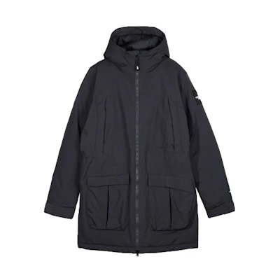 TNF Solid Black Zip-Up Hooded Jacket NF0A4M830-C51