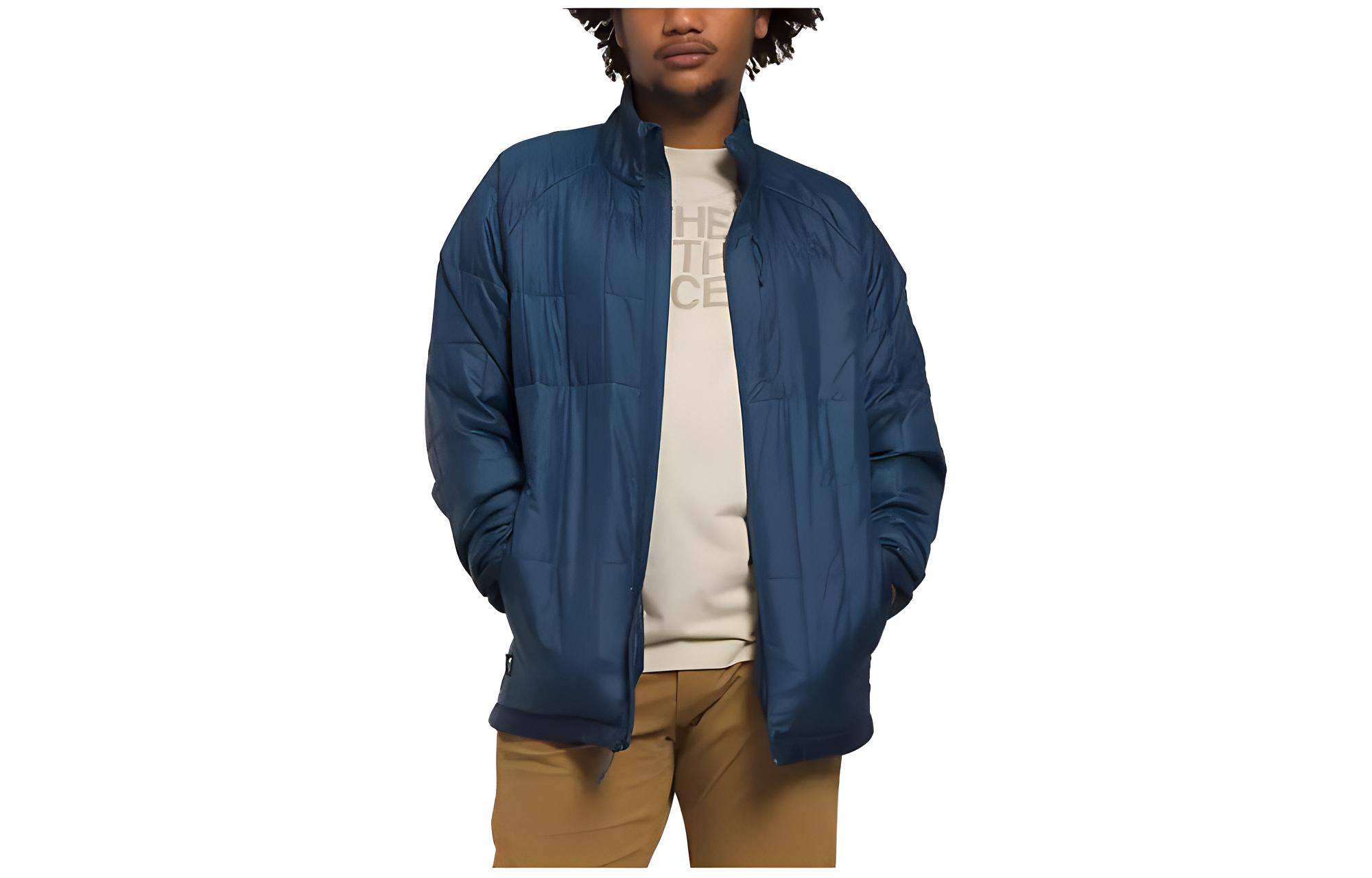 TNF Solid Blue Zip-Up Jacket NF0A84HK-926