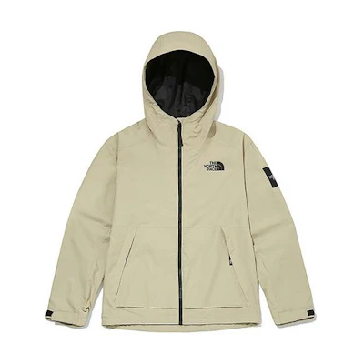 TNF Solid Color Casual Hoodie Sports Jacket - Khaki NJ4HM04K