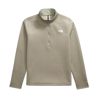 TNF Solid Color Comfortable Stand-Collar Sweatshirt Beige NF0A88U6-1I4