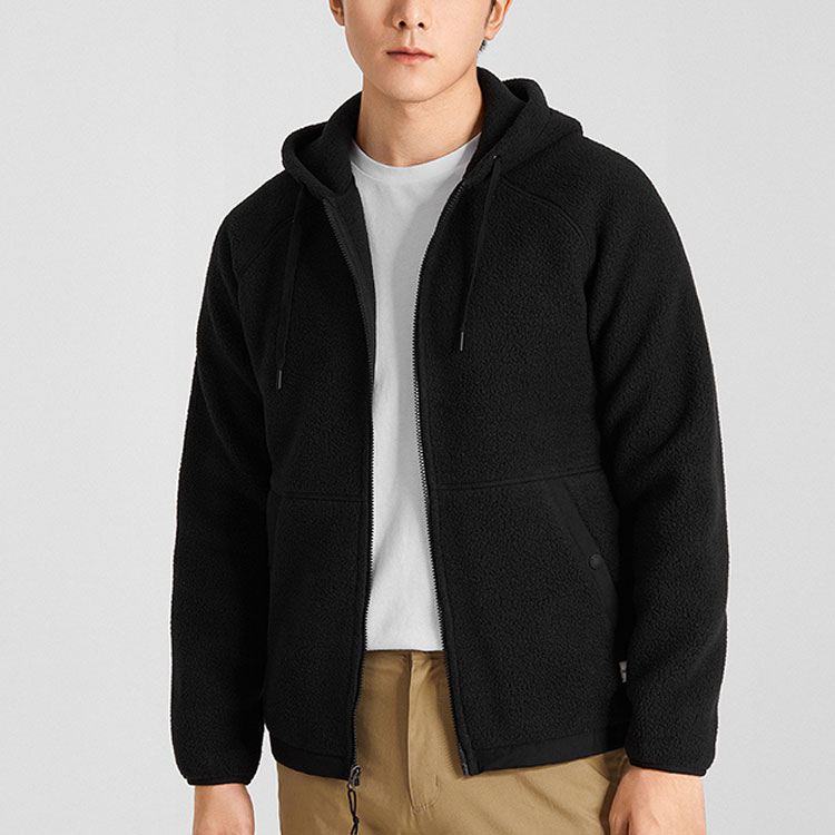 TNF Solid Color Fleece Lined Hooded Jacket NF0A7QOV-JK3 圖 4