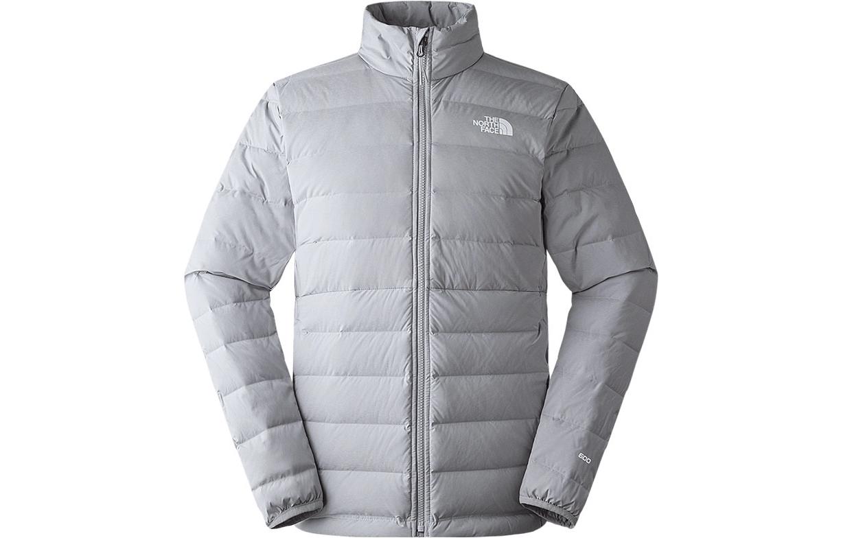 Buy The North Face Jaket Puffer Abu-Abu Polos NF0A7W7Q-A91