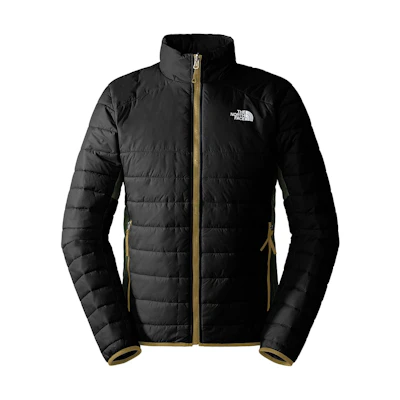 TNF Solid Color Hidden Hood Zip Jacket Black NF0A7SWY-RK0
