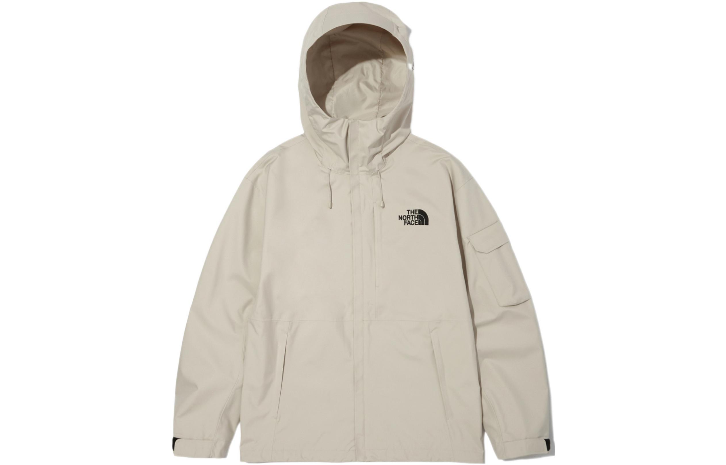 TNF Solid Color Hooded Bomber Jacket Khaki NJ2HN05B 圖 2