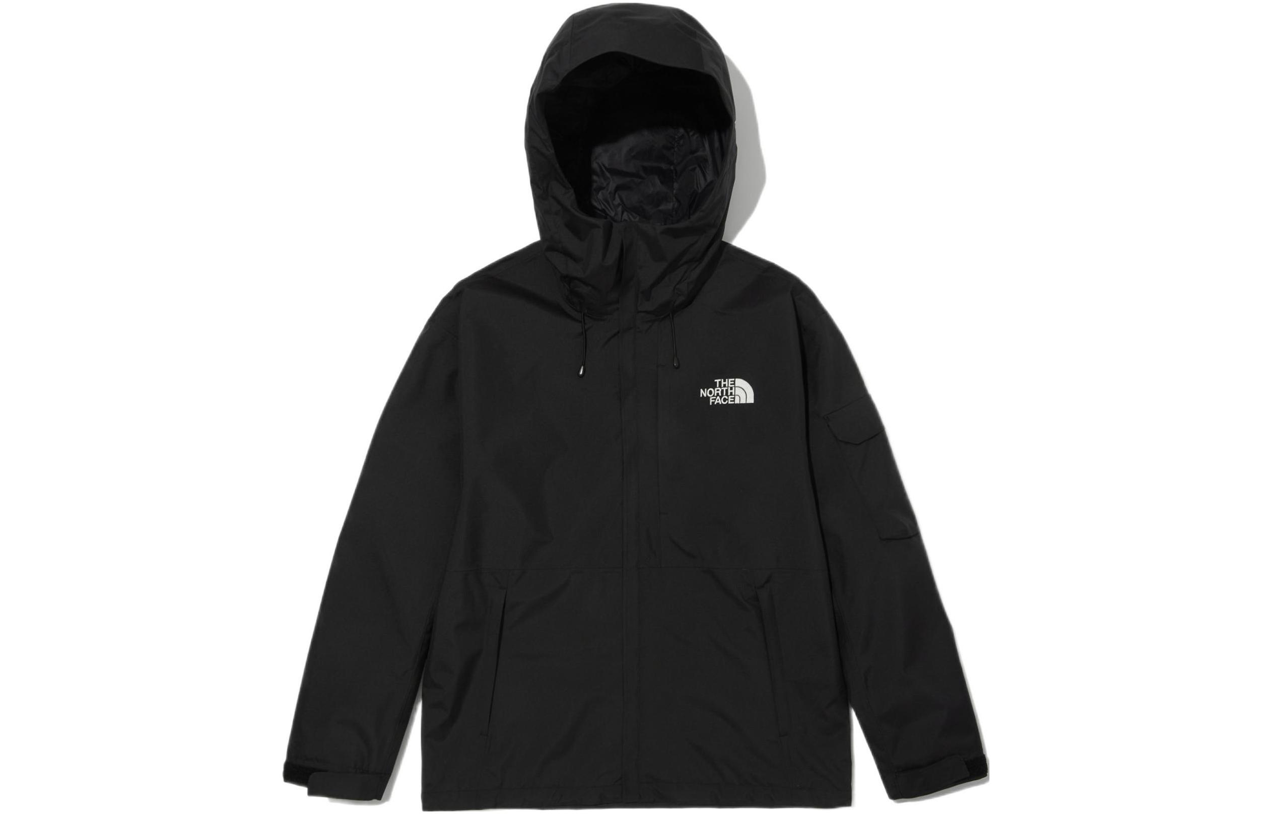 TNF Solid Color Hoodie Jacket Black NJ2HN05A 圖 2