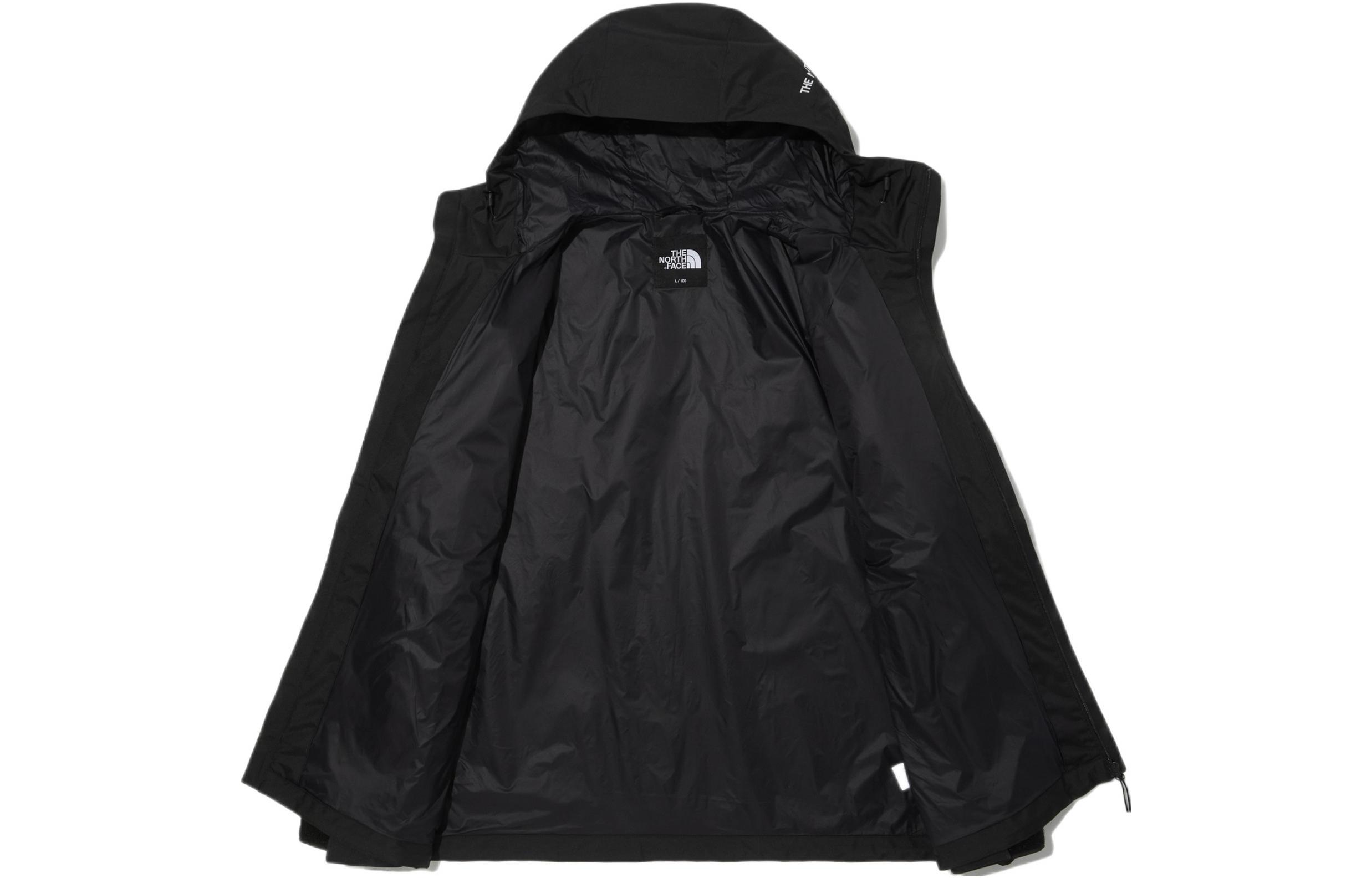 TNF Solid Color Hoodie Jacket Black NJ2HN05A 圖 4