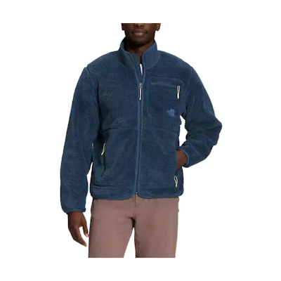 TNF Solid Color Logo Embroidered Stand Collar Jacket NF0A7URL-HDC