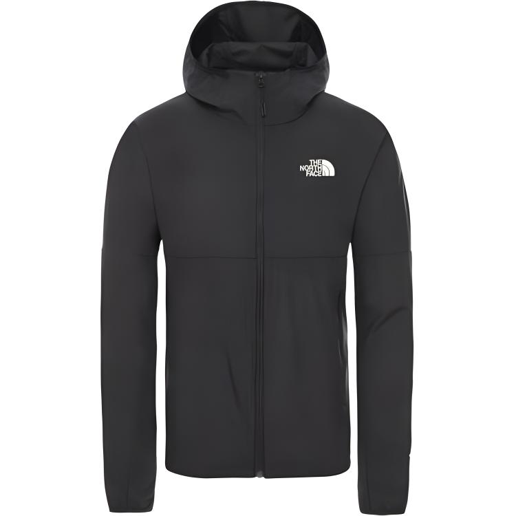 TNF Solid Color Logo Print Hooded Zip-Up Jacket NF0A4AME-JK3