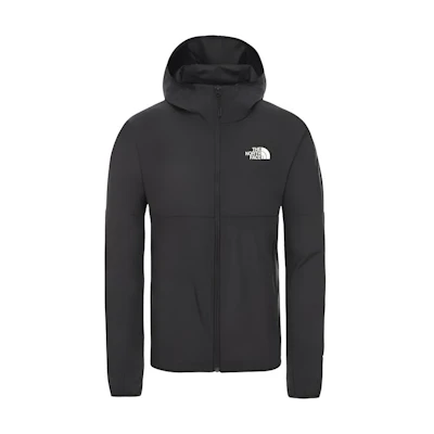 TNF Solid Color Logo Print Hooded Zip-Up Jacket NF0A4AME-JK3