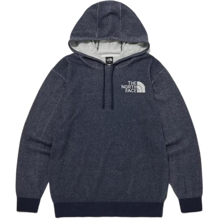 TNF Solid Color Logo Print Hoodie Sweatshirt NM5PP71B