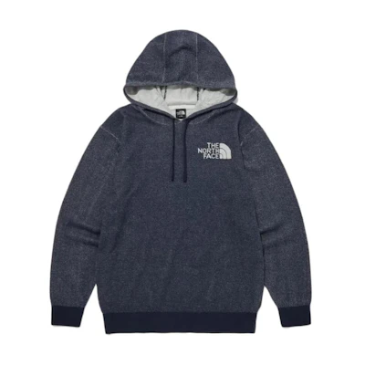 TNF Solid Color Logo Print Hoodie Sweatshirt NM5PP71B