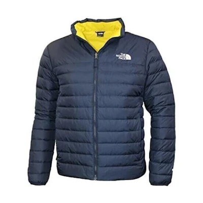 TNF Solid Color Logo Zip-Up Puffer Jacket NF0A55XG-8K2