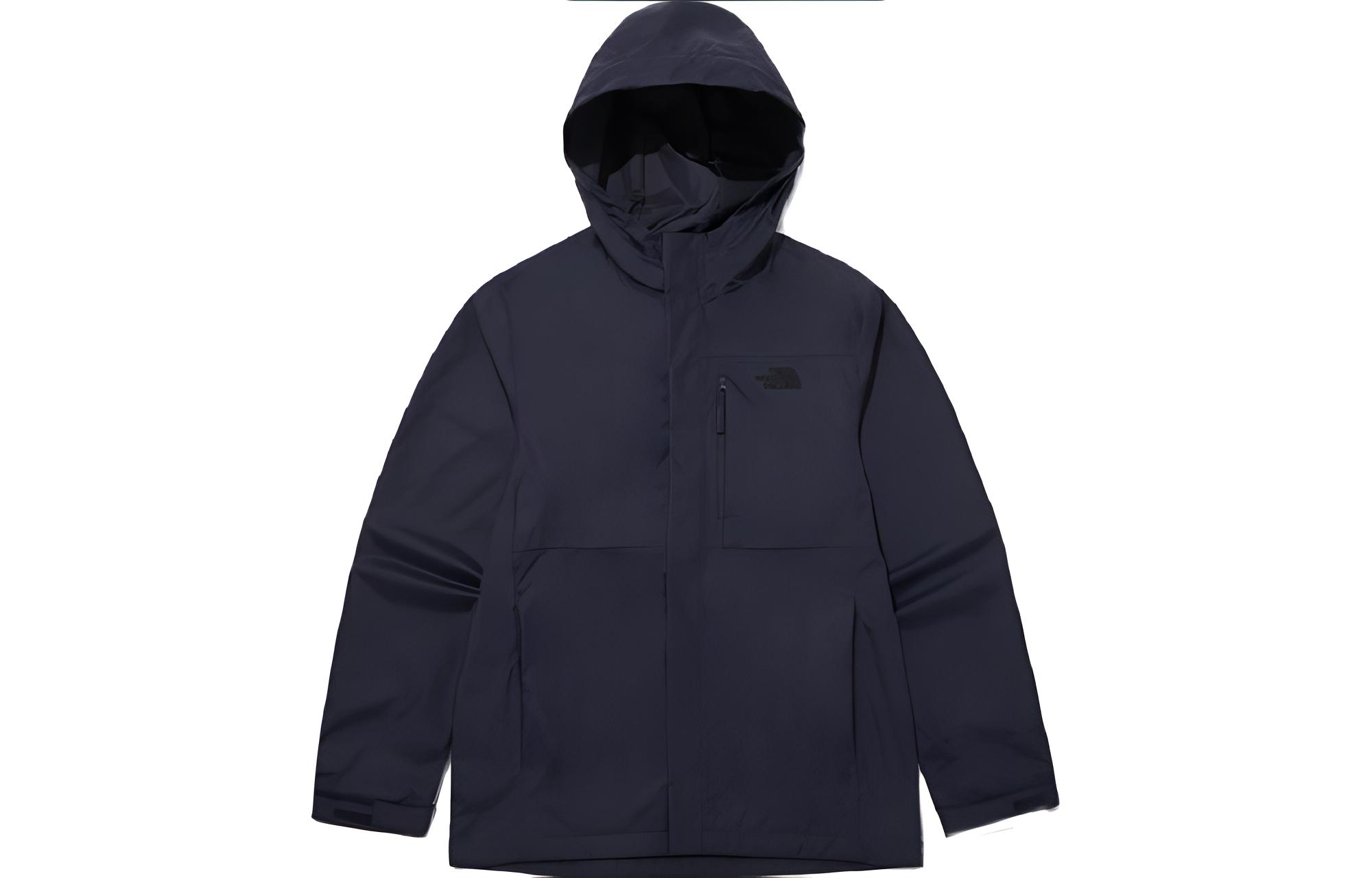 TNF Solid Color Long Sleeve Hooded Jacket NJ2HP08B