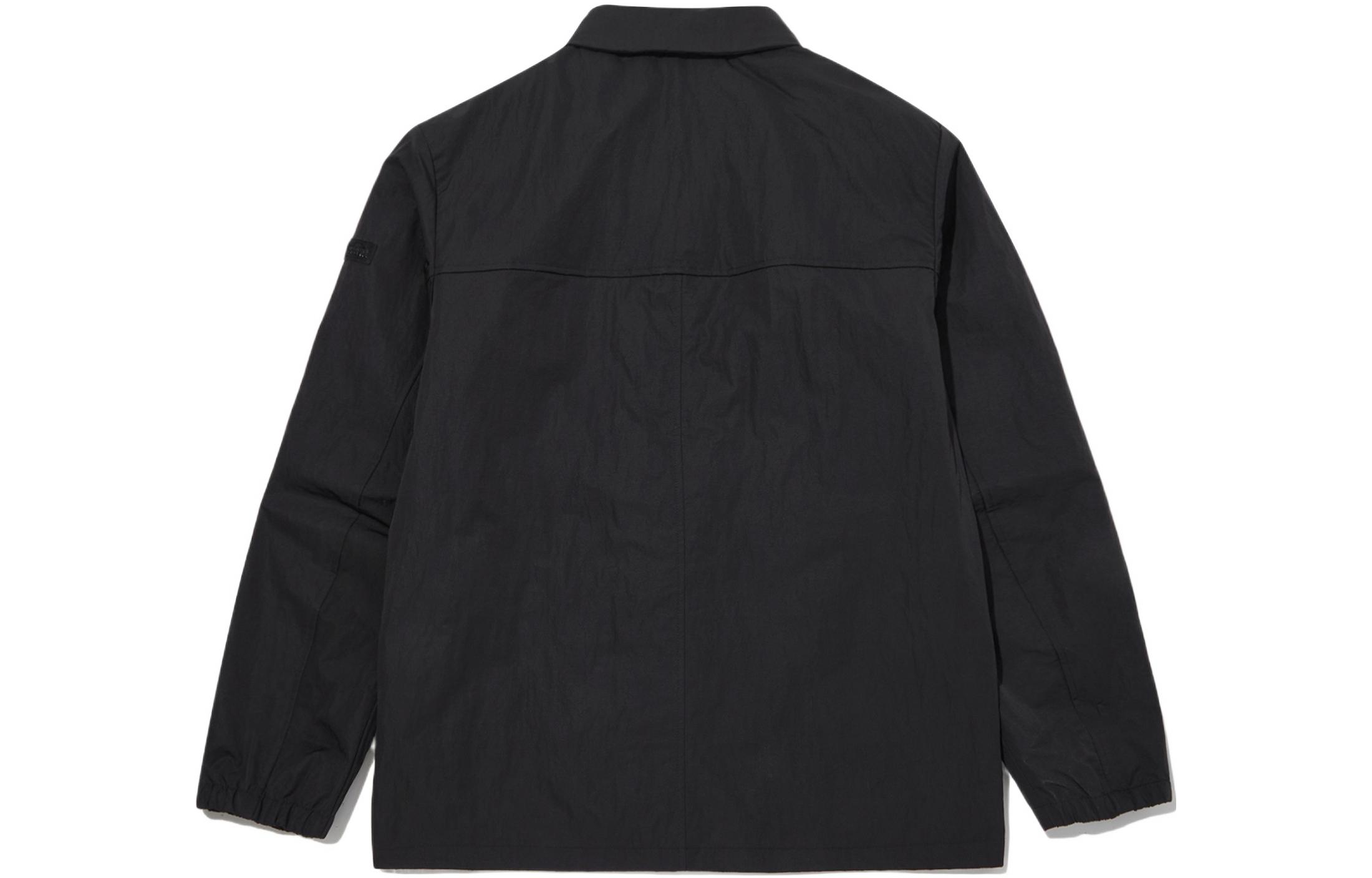 TNF Solid Color Multi-Pocket Zip Jacket Black NJ3BN05A 圖 3