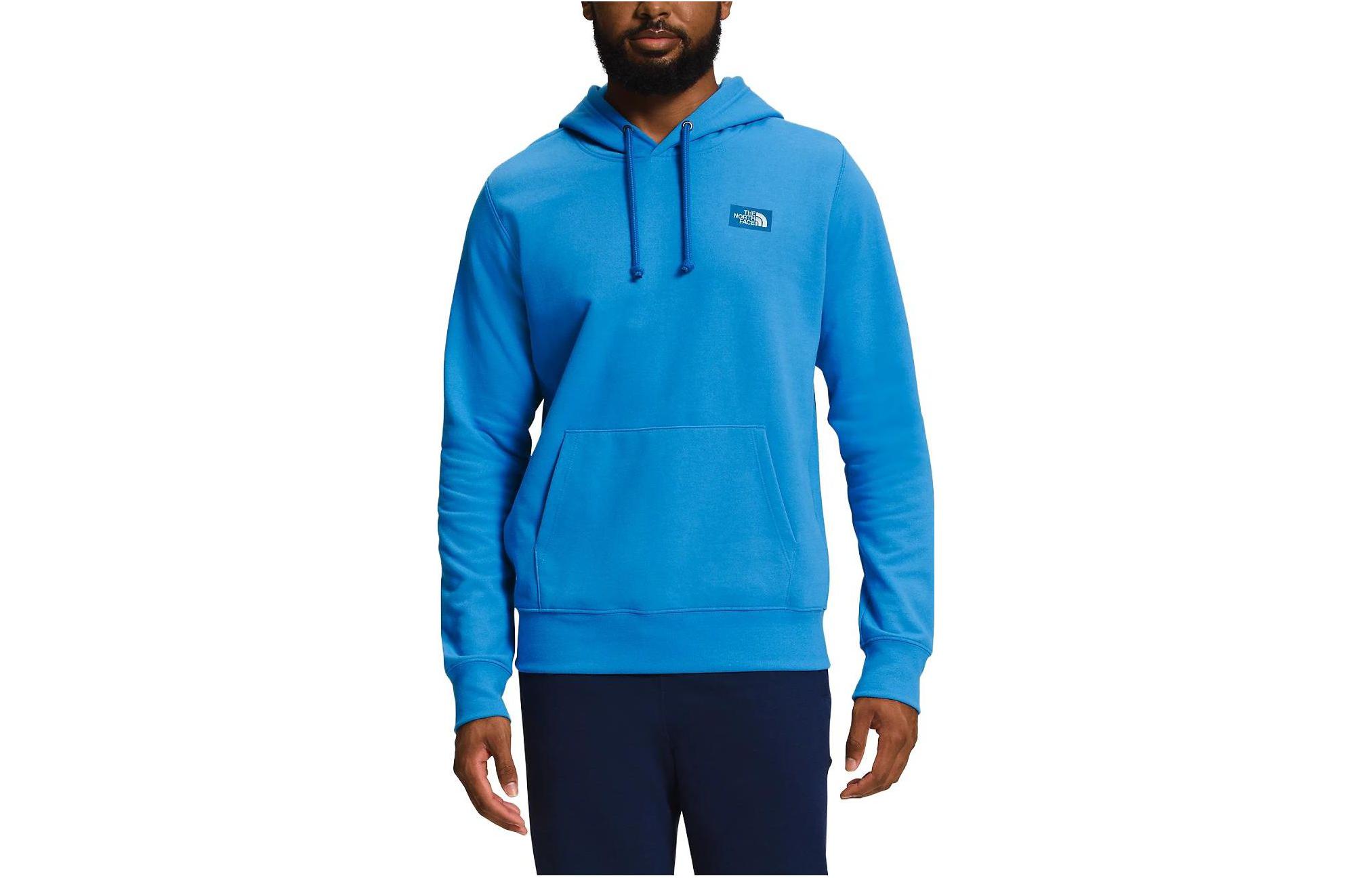 TNF Solid Color Pullover Hoodie Light Blue NF0A7UNU-LV6