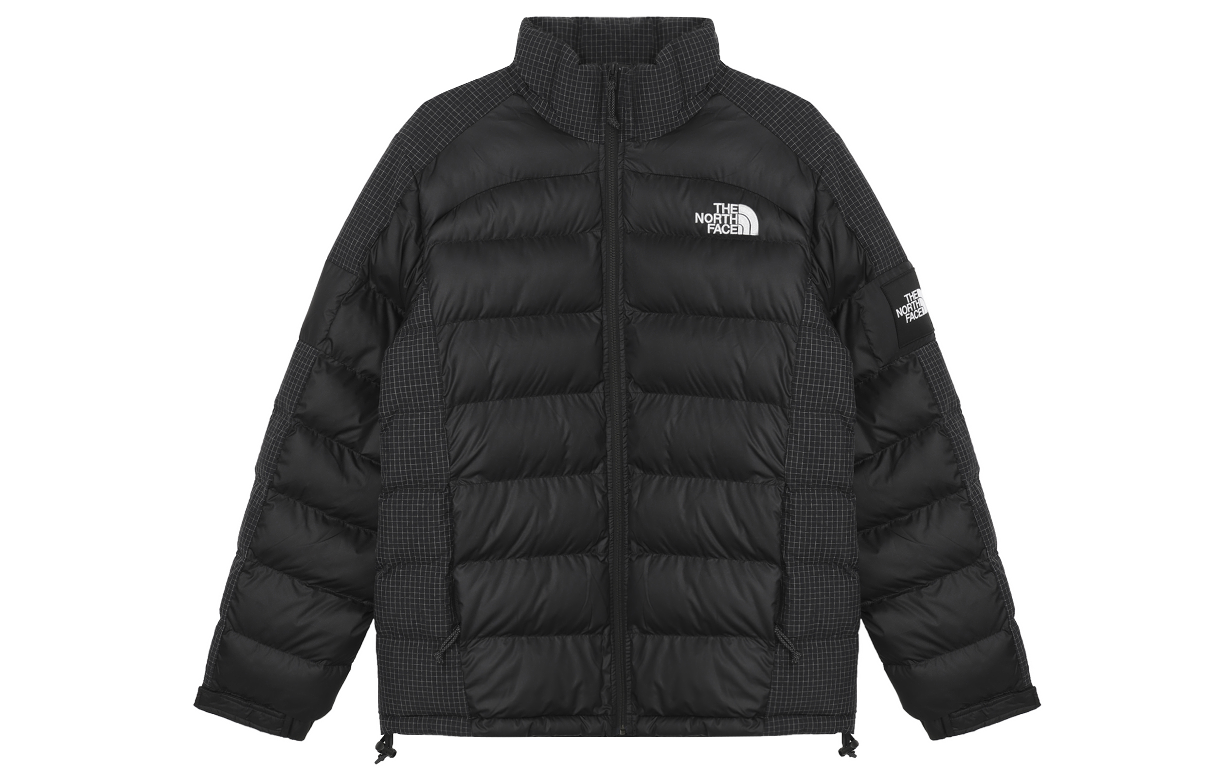 TNF Solid Color Quilted High Neck Full Zip Jacket NF0A7X31-KY4