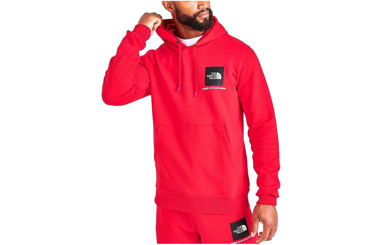 TNF Solid Color Red Hoodie Men NF0A7ZGX-610