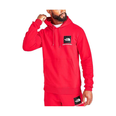 TNF Solid Color Red Hoodie Men NF0A7ZGX-610