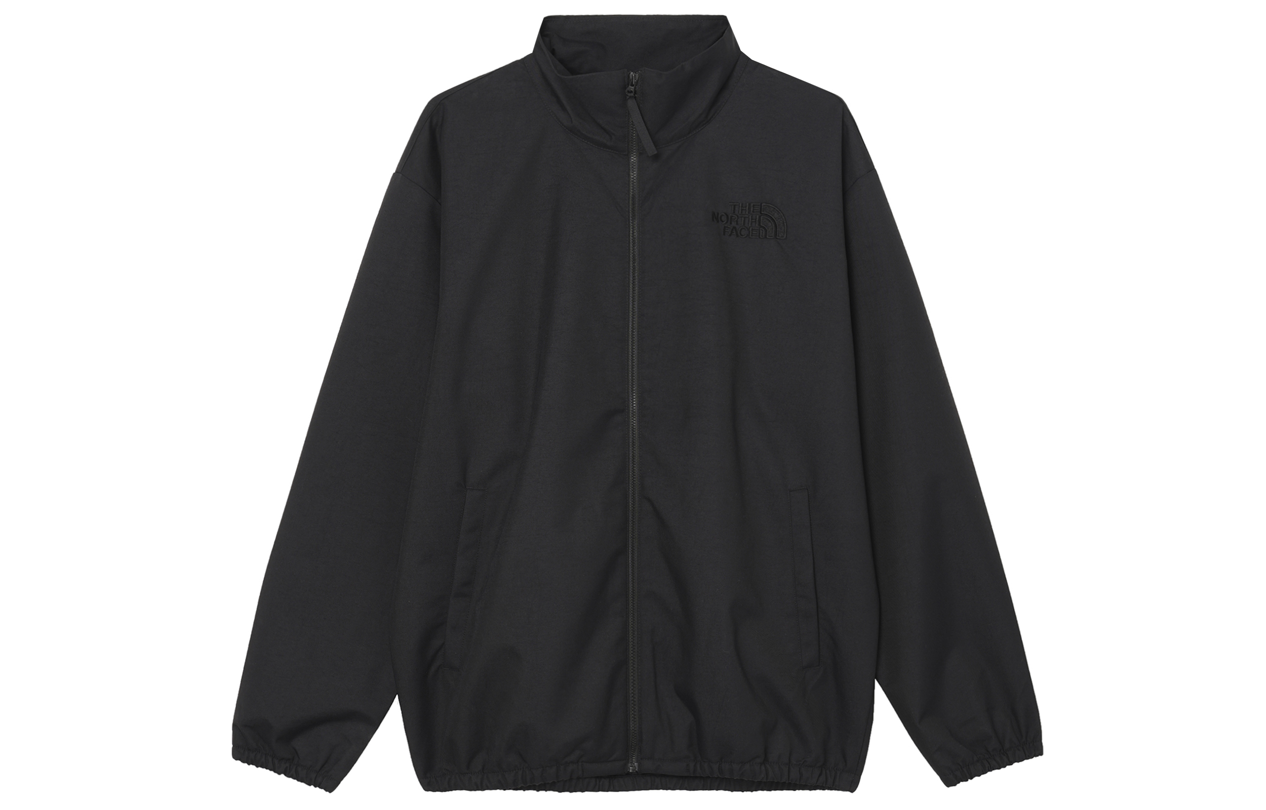 TNF Solid Color Relaxed Fit Flight Jacket Unisex Black. NI3BP71N