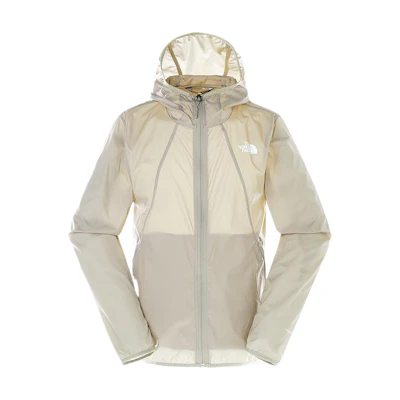 TNF Solid Color Windproof Hooded Jacket Khaki NF0A3VQX-254