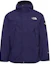 Order The North Face 素色拉鍊連帽外套 藍色 NI2HN08O