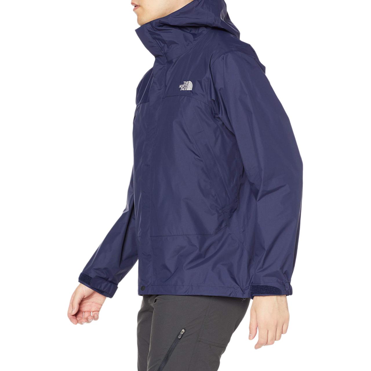 Shop 北面纯色蓝色拉链连帽夹克 NI2HN08O