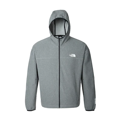 TNF Solid Color Zip-Up Hoodie Jacket with Hood NF0A84EZ-DYY