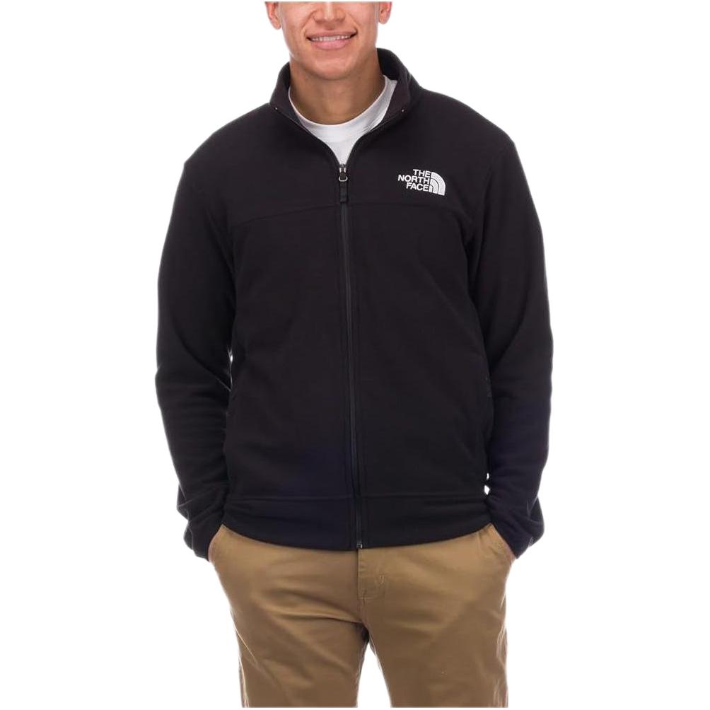 TNF Solid Color Zip-Up Jacket Black NF0A7T5H-JK3