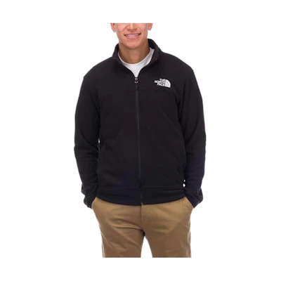 TNF Solid Color Zip-Up Jacket Black NF0A7T5H-JK3