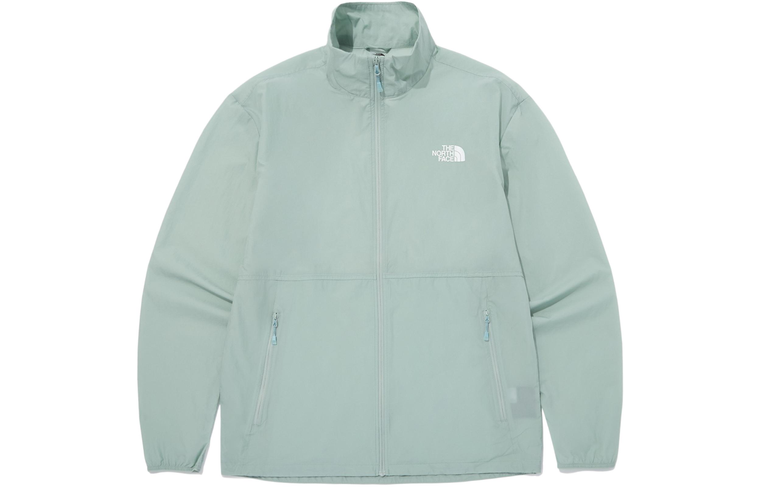 TNF Solid Color Zip-Up Jacket Blue NJ3LQ00D