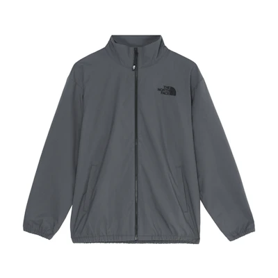 TNF Solid Color Zip-Up Jacket Light Grey Unisex NI3BP65L