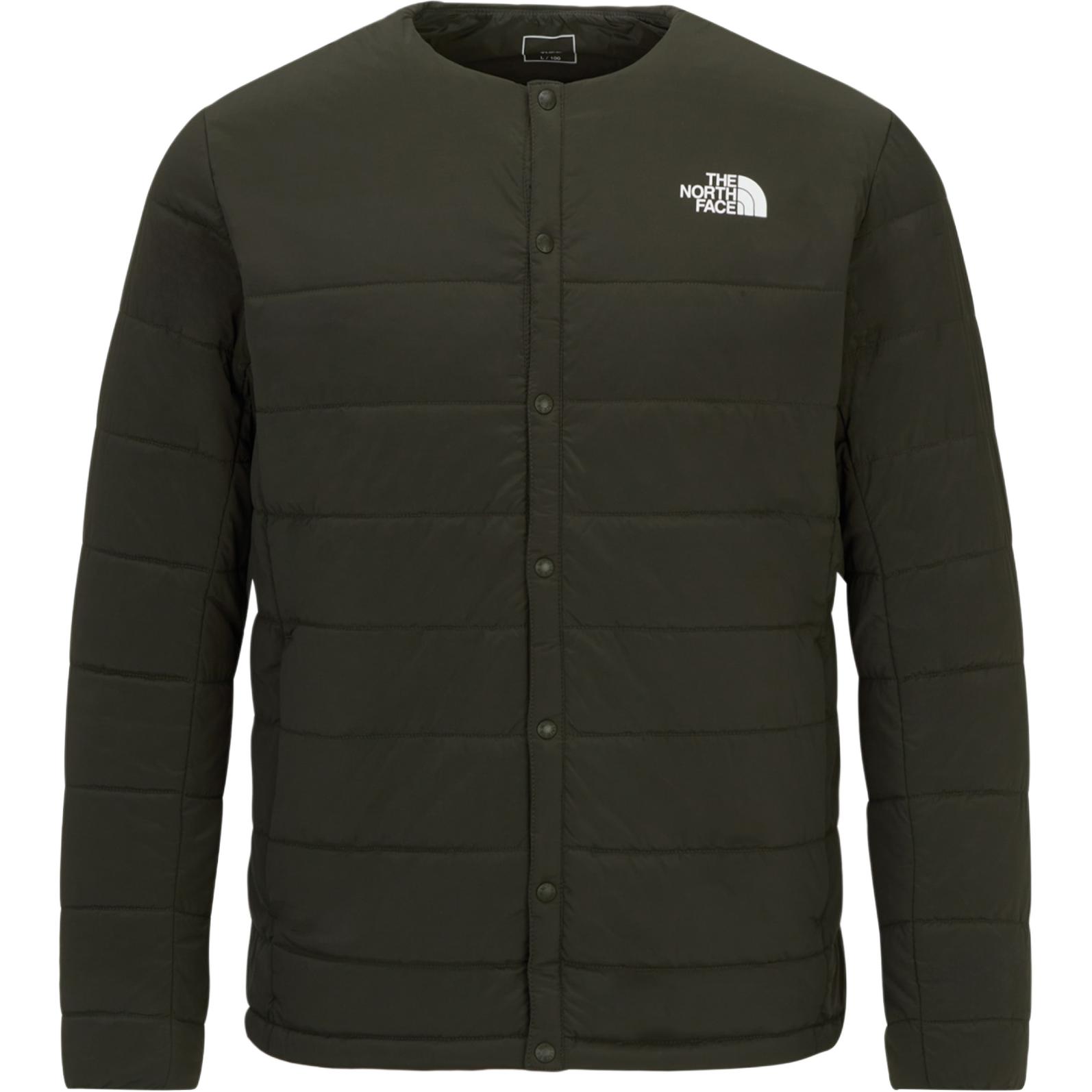 TNF Solid Crewneck Long-Sleeve Jacket - Dark Khaki NJ3NQ61B