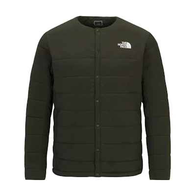 TNF Solid Crewneck Long-Sleeve Jacket - Dark Khaki NJ3NQ61B