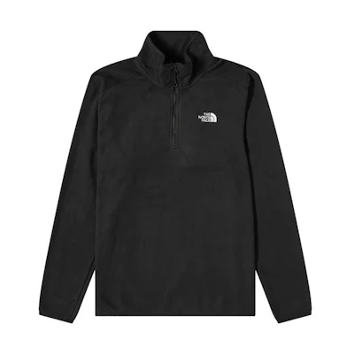 TNF Solid Half-Zip Pullover Sweatshirt Black NF0A48KR-C1