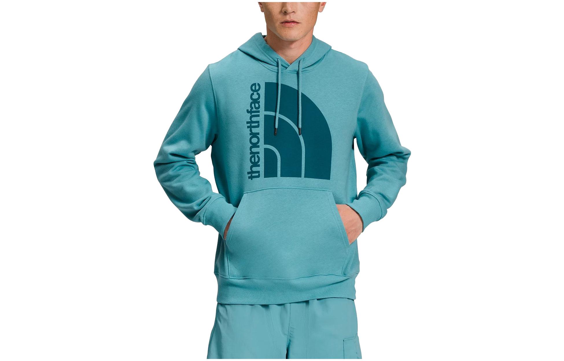 TNF Solid Half Dome Hoodie Blue Coral NF0A811M-SK8