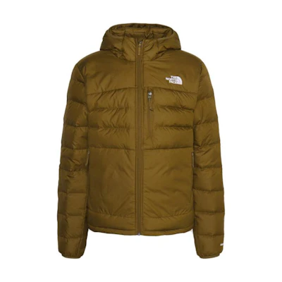 TNF Solid Logo Embroidered Down Hooded Jacket NF0A4R26-37U