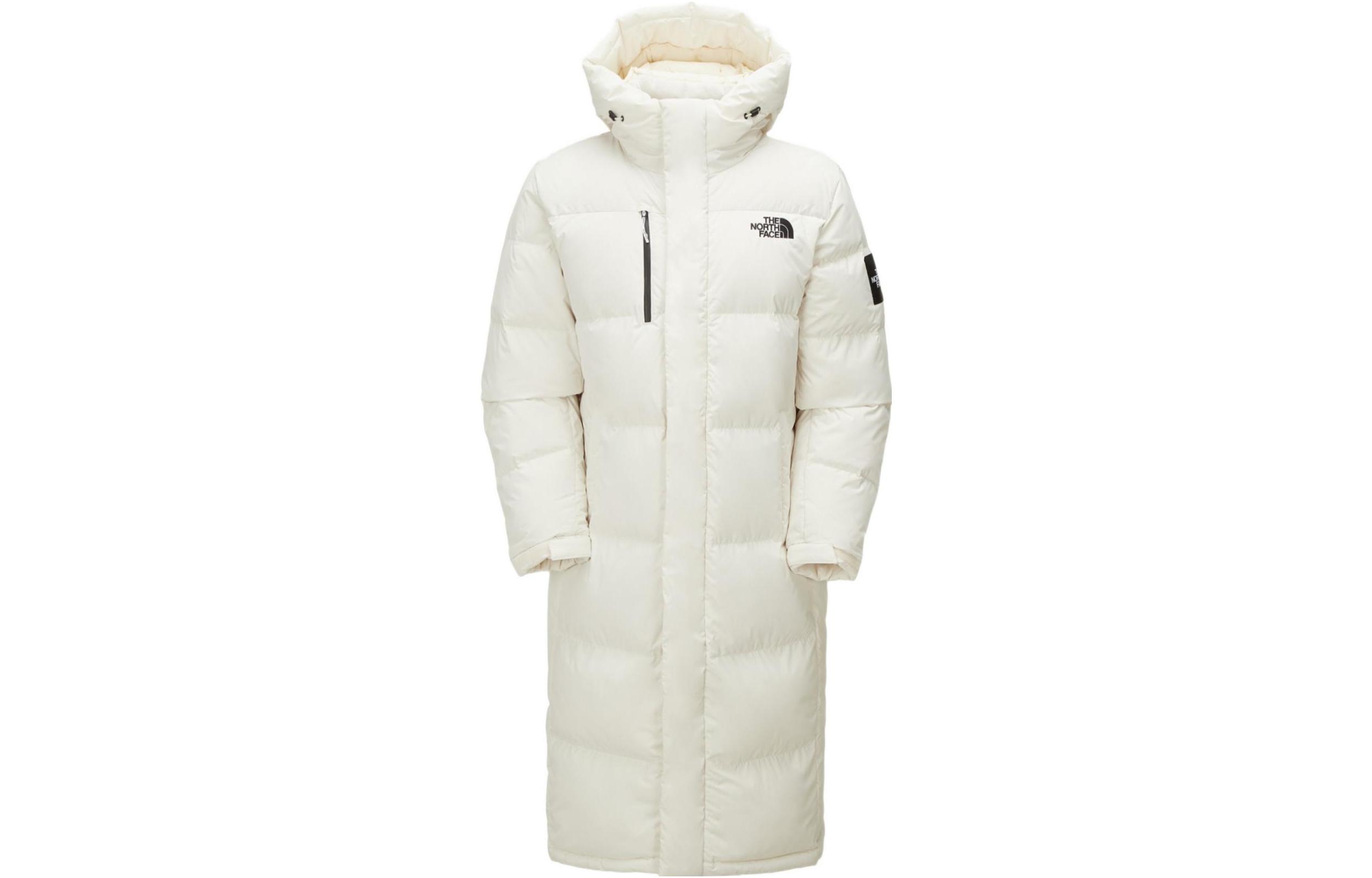 Buy The North Face刺繡標誌中長款連帽羽絨外套 男款 NC1DN51K