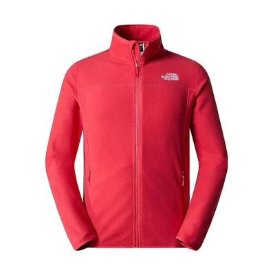 TNF Solid Logo Fleece Jacket Clay Red - Warm Outerwear NF0A855X-I0L