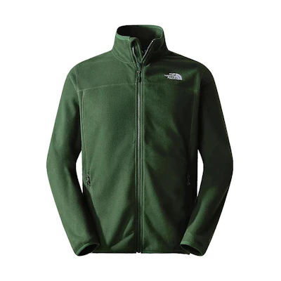 TNF Solid Logo Fleece Jacket Deep Green NF0A855X-I0P
