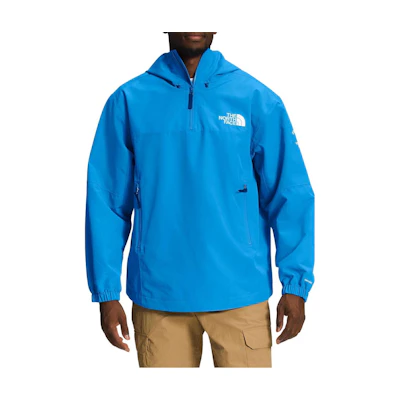TNF Solid Logo Half-Zip Hoodie Jacket Blue NF0A7ZZ5-LV6