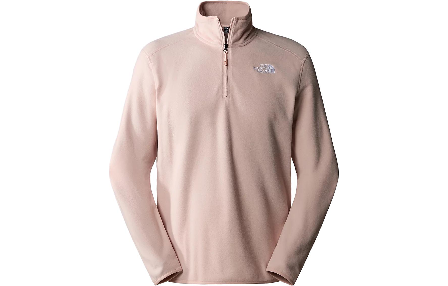 TNF Solid Logo Half-Zip Pullover Fleece Sweatshirt NF0A855W-LK6